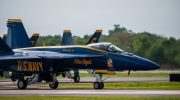 Blue Angel on the Taxiway
